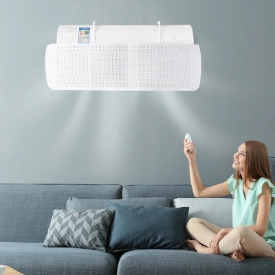 Picture of Premium Quality Air Conditioning Deflector Anti-direct Cold Air Blowing Deflector-White