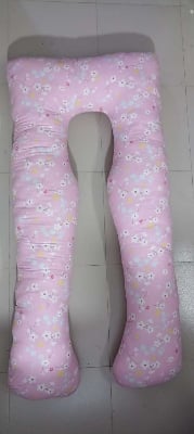 Picture of Full body pillow U shaped Women Belly Support Pregnancy Pillow Big Size-Pink