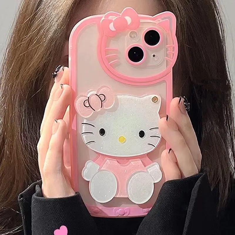 Picture of iPhone-12 Pro .12 Pro Max and 13 Pro Only Case- Hellow Kitty Model