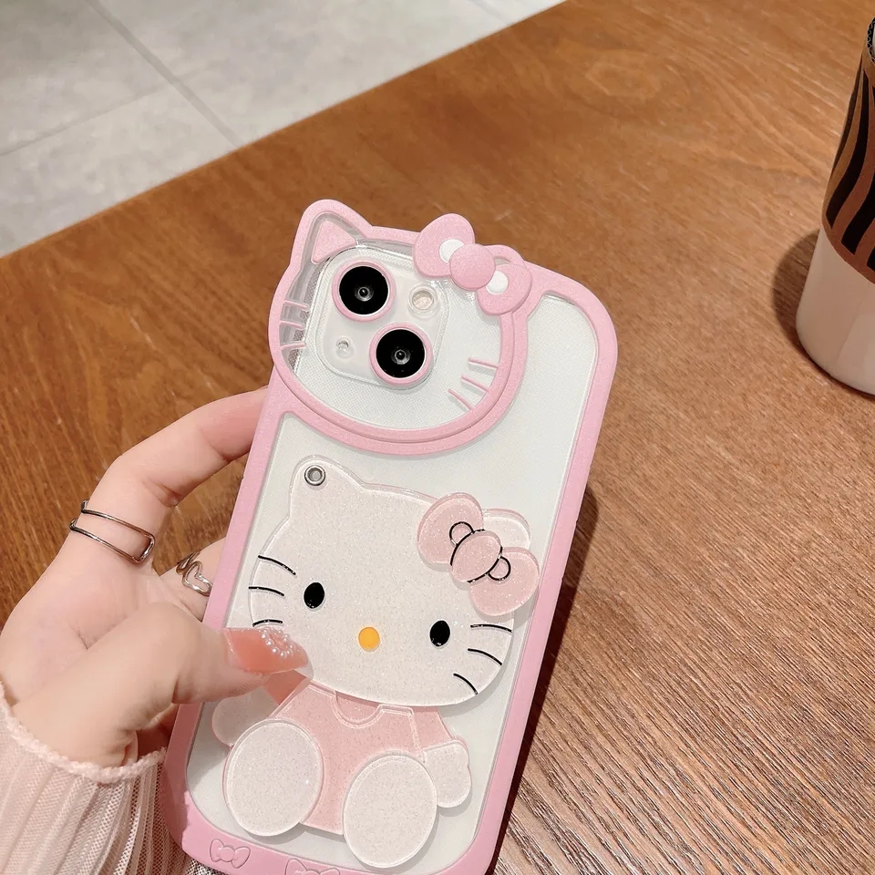 Picture of iPhone-12 Pro .12 Pro Max and 13 Pro Only Case- Hellow Kitty Model