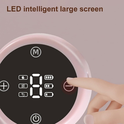 Picture of Rechargeable  Electric Breast Pump, 3 Modes Pumps and 9 Levels-High-Definition LCD- Portable Breast Pump, Backflow Design- Extractor De Leche Materna Electrico- BPA Free-Pink