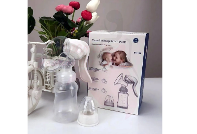 Picture of Portable Manual Breast Pump – Massage & Milk Feeder for Moms-Neutral