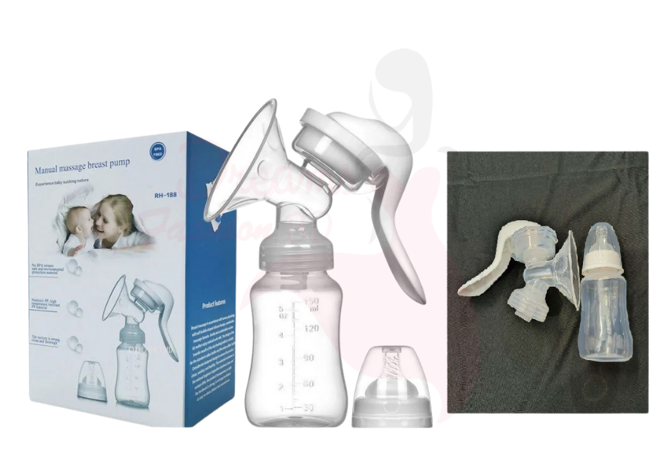 Picture of Portable Manual Breast Pump – Massage & Milk Feeder for Moms-Neutral