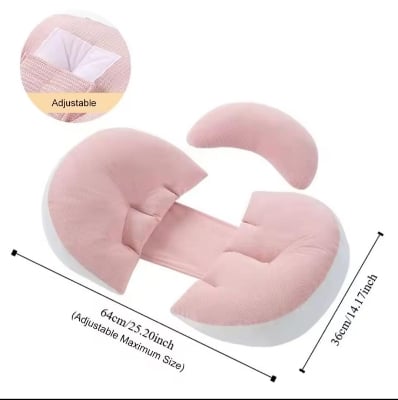 Picture of China Belly Support and Maternity Pillow for Pregnant Women-Pink