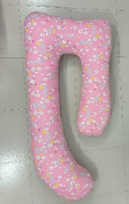 Picture of Pregnancyy Pillow ( About:Length-5 feet and 2.5 feet)-Maternal Pillow/Pregnant Supportt-Pink