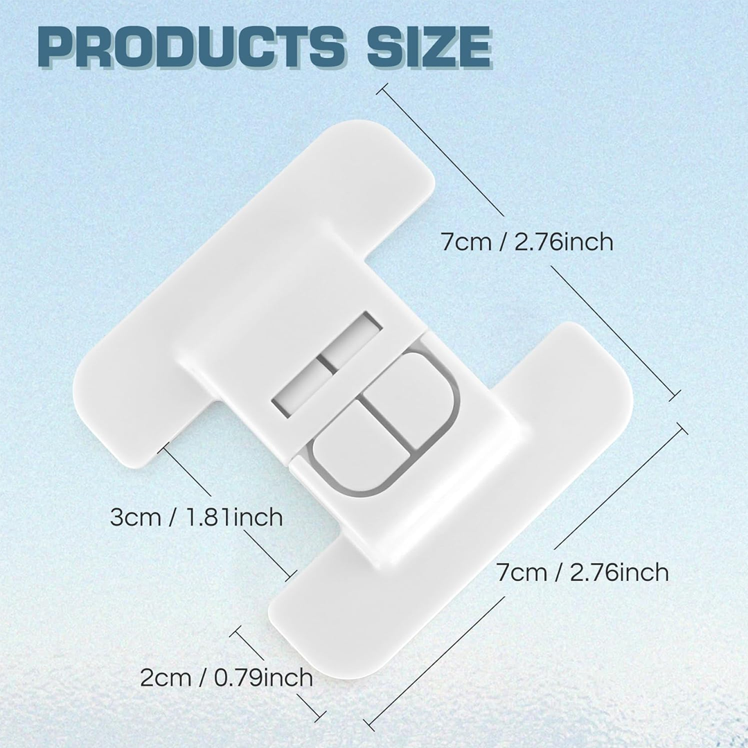 Picture of Multi-Functional Refrigerator Safety Children Secure Fridge Freezer Lock, Home Security Protection -  Gates & Doorways -  nr mart