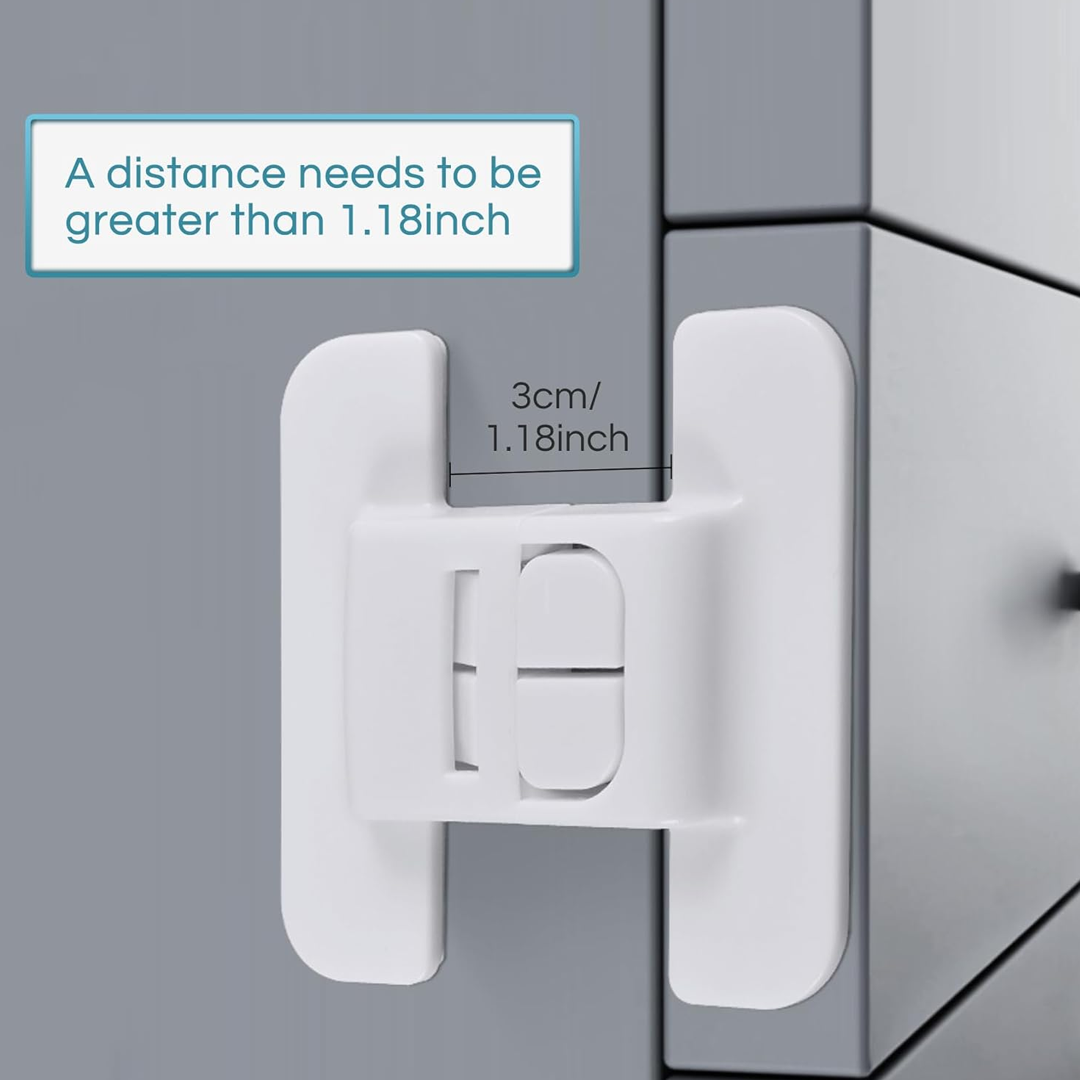 Picture of Multi-Functional Refrigerator Safety Children Secure Fridge Freezer Lock, Home Security Protection -  Gates & Doorways -  nr mart
