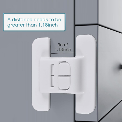 Picture of Multi-Functional Refrigerator Safety Children Secure Fridge Freezer Lock, Home Security Protection -  Gates & Doorways -  nr mart