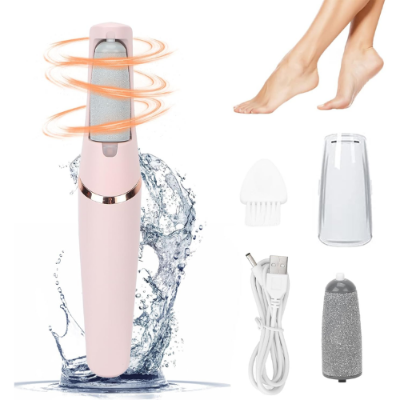 Picture of Electric tools file and healing tissue remover electric foot grinder pink - Foot Relief Accessories & Tools - nrmart - Multicolor