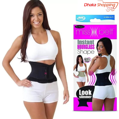 Picture of Double part Miss Belt Waist Slimming Shaper (Instant Hourglass Body Shaper Slimming for women) 2 Waist Sizes Smaller - Thermal & Shapewear for Women - NR Mart-2024 - Multicolor
