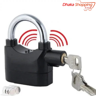 Picture of Waterproof Siren Alarm Lock for Motorcycle Long Beam Bike Bicycle -Locks - NR Mart-2024 - Multicolor