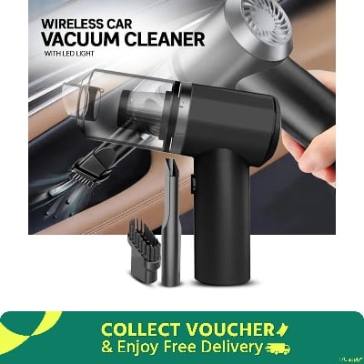 Picture of 2 in 1 Wireless Portable Mini Vacuum Cleaner with LED Light for Car and Home Cleaning-Vacuums-nr mart - Multicolor