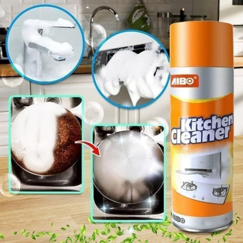 Picture of Kitchen Foam Oil Cleaner Powerful Degreasing Range Hood Cleaning-Cleaning Products-Cleaning Products-Nr mart - Multicolor
