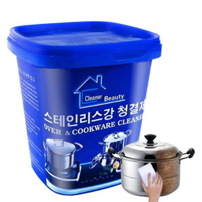 Picture of Strong Stainless Steel Cookware Cleaning, Cleaner Beauty Oven and Cookware Cleaner, Cleaning Powder-Cleaning Products-Nr mart - Multicolor