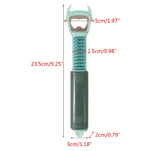 Picture of 7 in 1 Multi-function Peeler Slicer Vegetable Fruit Potato Cucumber Grater Peeler Portable Bottle Opener Kitchen Accessories - Graters, Peelers & Slicers-Graters, Peelers & Slicers-Nr mart - Multicolor