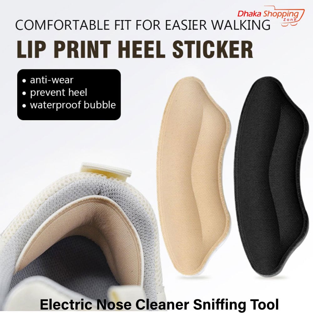 Picture of 4 Pcs Heel Insoles Patch Pain Relief Anti-wear Cushion Pads Feet Care Heel Protector Adhesive Back Sticker Shoes Insert Insole-Shoes Accessories-Shoes Accessories-Nr mart