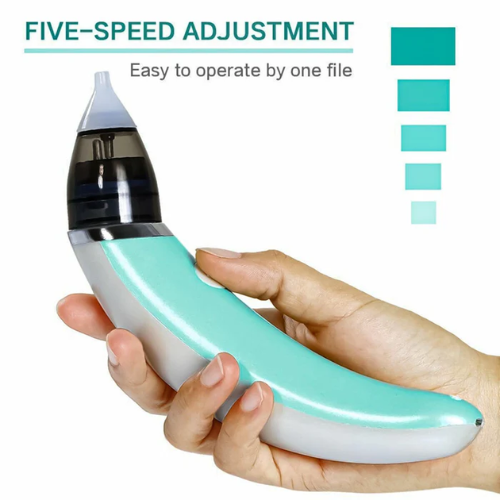 Picture of Kids Nasal Aspirator Electric Nose Cleaner Sniffing Tool Clean Stuffy Nose for Kids Quickly and Gently-Nasal Aspirators-Nr mart - Multicolor