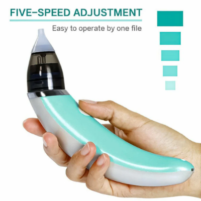 Picture of Kids Nasal Aspirator Electric Nose Cleaner Sniffing Tool Clean Stuffy Nose for Kids Quickly and Gently-Nasal Aspirators-Nr mart - Multicolor