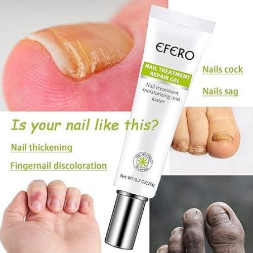 Picture of Efero Nail Cream Treatment Repair Gel Moisturizing And Luster-Nail & Cuticle Care-Nr mart - Multicolor