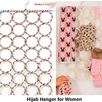 Picture of Hijab Hanger for Women (28 Holes Solid Ring)-Hanger-Clothes Hanger-Clothes Hangers & Pegs-Nr mart - Multicolor