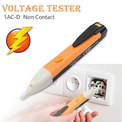 Picture of Non-contact Volt Alert Electrical Tester Socket Wall AC Power Outlet Voltage Detector Sensor Tester Electric Test Pen LED Light Voltage-Electrical Trade Tools &amp; Testers-Nr mart - Multicolor