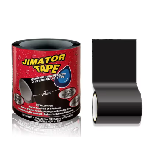 Picture of Waterproof Tape for Pipe Patch Holes Super Strong Fiber Flex Tape Stop Leak Seal Repair Tape Adhesive Duct Tape- Adhesives & Tape-Nr mart - Multicolor