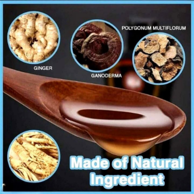 Picture of Hair Darkening Shampoo Bar he shouwu Natural Organic Conditioner Moisturize and Repair Damage Hair Care Soap-Bar Soaps-NR Mart - multicolor
