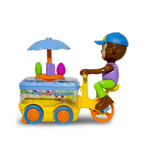 Picture of Ice Cream Van Toy/Ice Cream Monkey Van-Playsets-Nr mart - Multicolor