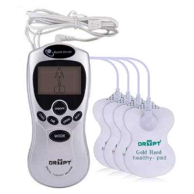 Picture of Digital Therapy Machine 4 Pad, Therapy Machine Massager Back Pain Relief Slimming Body Acupuncture Pulse Stimulator Massage - Body Slimming & Electric Massagers-Body Slimming & Electric Massagers-Nr mart - Multicolor
