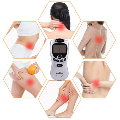 Picture of Digital Therapy Machine 4 Pad, Therapy Machine Massager Back Pain Relief Slimming Body Acupuncture Pulse Stimulator Massage - Body Slimming & Electric Massagers-Body Slimming & Electric Massagers-Nr mart - Multicolor