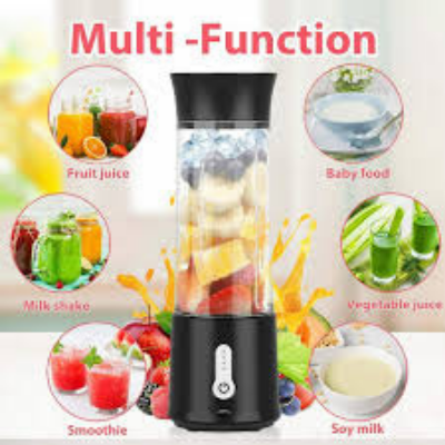 Picture of Portable Blender Mini Jug Blenders, Multifunctional Personal Blender with USB Rechargeable, for Baby Food, Travel, Office, Gym-Rechargeable-Juicers & Fruit Extractors - Multicolor