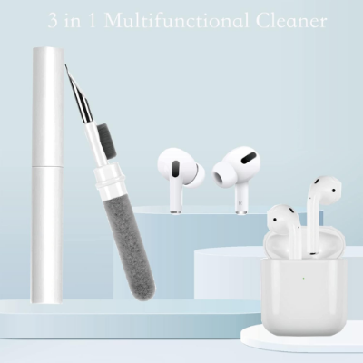 Picture of Headphone Cleaner/Bluetooth Earbud Cleaning Pen with Soft Microfiber Brush Portable Multifunctional Earphone Cleaning Pen Durable Earbud Wash Cleaning Tools Airpod Keyboard Earphone Case-1 Piece-Keyboard Accessories-Nr mart - Multicolor