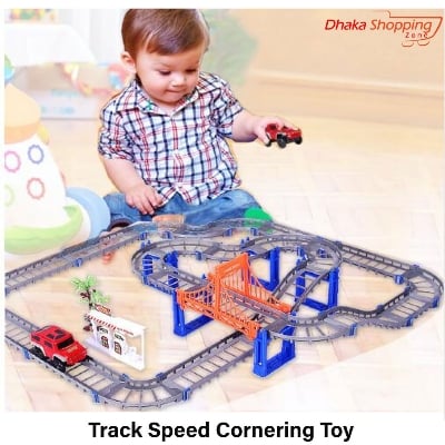 Picture of Track Speed ​​Cornering Toy-Vehicle Playsets-Nr mart - Multicolor