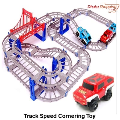 Picture of Track Speed ​​Cornering Toy-Vehicle Playsets-Nr mart - Multicolor