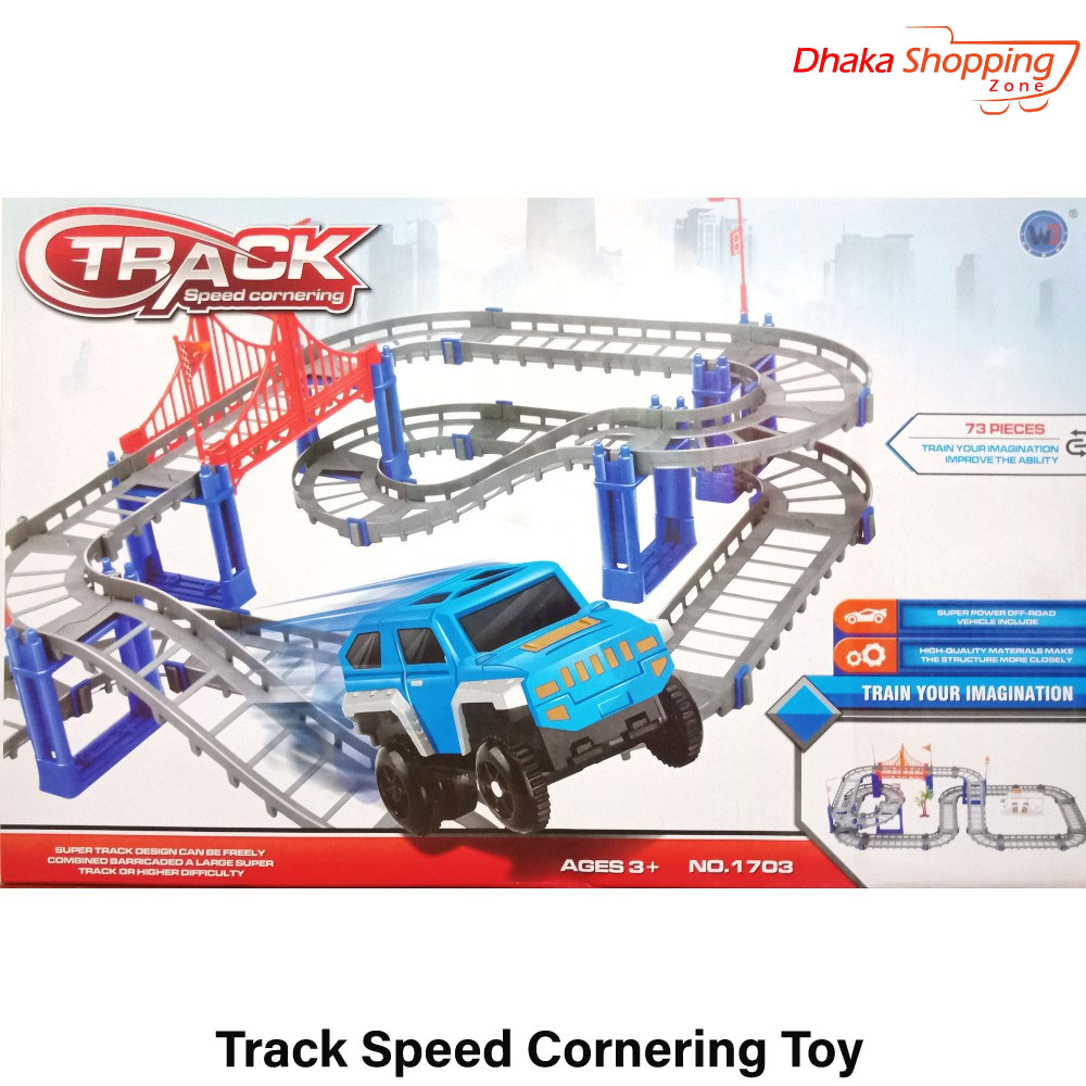 Picture of Track Speed ​​Cornering Toy-Vehicle Playsets-Nr mart - Multicolor
