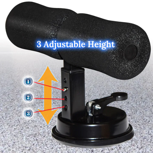 Picture of Self-Suction Sit Up Bar Situp Assist Bar Stand Gym Workout Fitness Equipment-Home Gyms-Nr mart - Multicolor