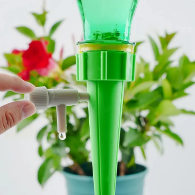 Picture of 1/5Pcs Automatic Drip Irrigation System Self Watering Spike For Flower Plants Greenhouse Garden Adjustable Auto Water Dripper Device-Watering Systems & Garden Hoses - NR Mart-2024