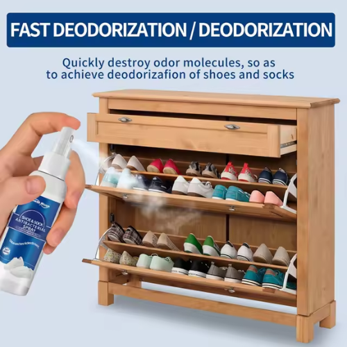 Picture of Shoes & Socks Deodorant Sneaker Shoe Deodorizer Mist Spray 100ml - Shoes Accessories -NR Mart-2024 - Multicolor