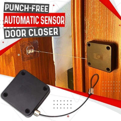 Picture of Punch-Free Automatic Sensor Door Closer-Door hardware & locks - NR Mart-2024