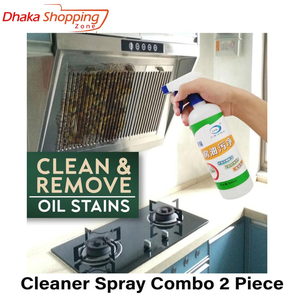 Picture of Kitchen Hood and Tiles Cleaner Spray Combo 2 Piece Offer-Cleaning Products-Nr mart - Multicolor