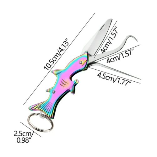 Picture of Toothpick Knife Picks Teeth With Ultra-fine Anti-plug Tooth Hook Crochet Can Open The Bottle And Buckle The Tooth Multi-function-Dental Flosses & Sticks-Nr mart - Multicolor