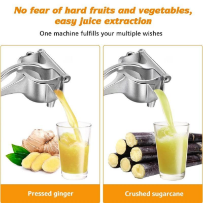 Picture of Manual Juice Squeezer Aluminum Alloy Hand Pressure Juicer Pomegranate Orange Lemon Sugar Cane Juice Kitchen Fruit Tool - NR Mart - Multicolor