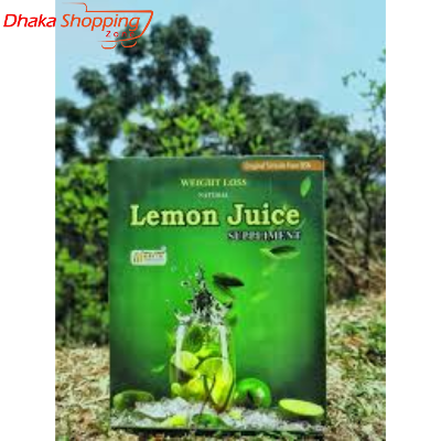 Picture of Healthy weight loss natural lemon juice with slim body covered - NR Mart