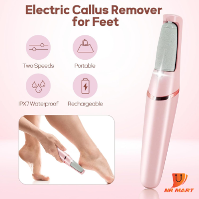 Picture of Electronic Tool File and Healing Tissue Remover Electric Foot Grinder Pink- Foot Relief Accessories & Tools-Foot Relief Accessories & Tools-Nr mart - Multicolor