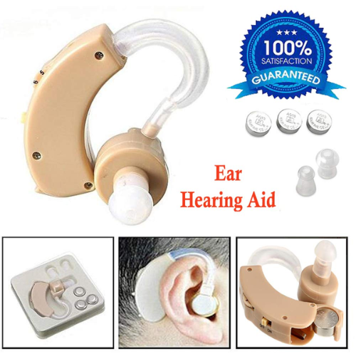 Picture of Hearing-aid Portable Ear Mounted Amplifying Hearing Aid Clear Sound Quality Sound Amplifier Single Key Operation- Ear Care-Nr mart - Multicolor