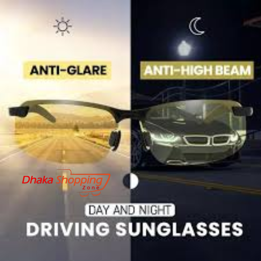 Picture of 2in1High Quality Night Vision & HD Polarized Anti-Glare Sun Glass - NR Mart - Multicolor