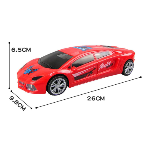 Picture of Dream Super Car Open The Door 3D Lighting and Music System Toy Car - NR Mart - baby car - Multicolor
