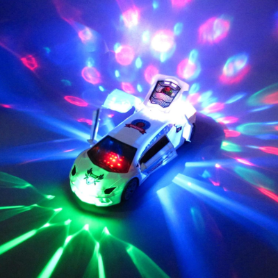 Picture of Dream Super Car Open The Door 3D Lighting and Music System Toy Car - NR Mart - baby car - Multicolor