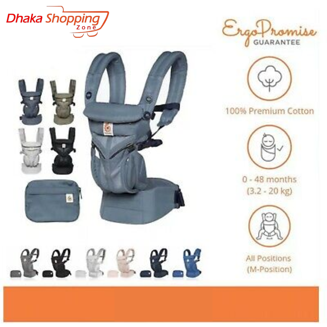 Picture of BabyGo 4-in-1 Baby Carrier For 5 Months and Above - NR Mart - Multicolor