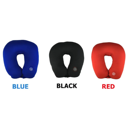 Picture of Travel pillow vibrating Neck Massage Cushion Pillow-Travel pillows-Nr mart - Multicolor